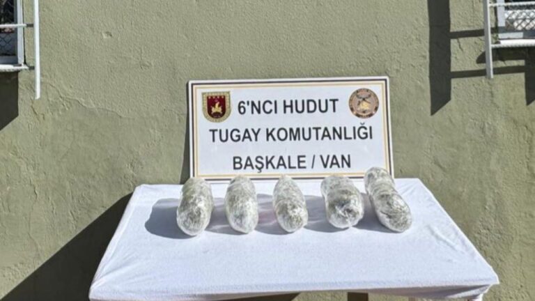 Van sınırında 3 kilo 786 gram uyuşturucu ele geçirildi